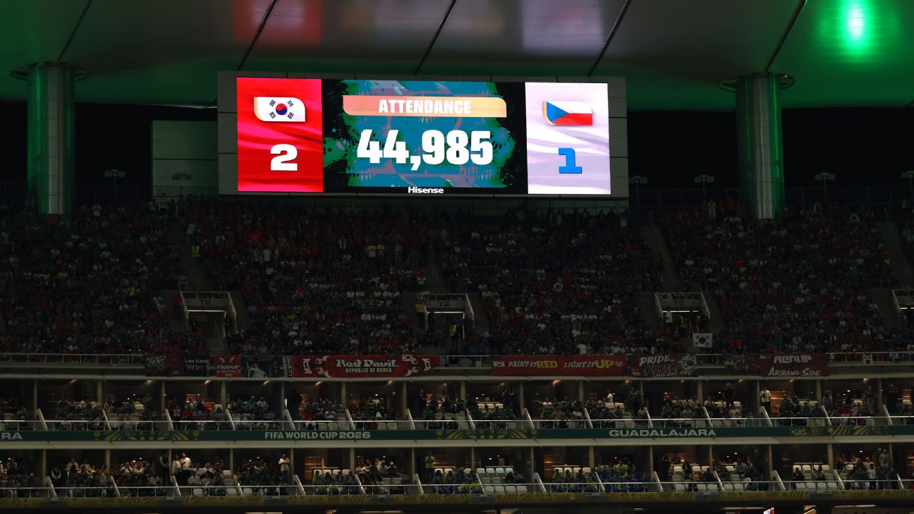 世界杯韩捷战空座引质疑，FIFA以「数据」为上座人数正名